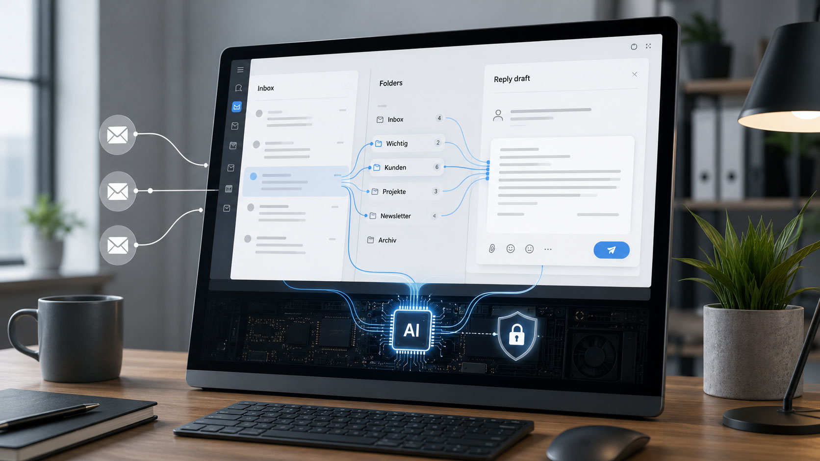 Lokaler KI-Mailassistent von Roland Bendig STEILSTARTER