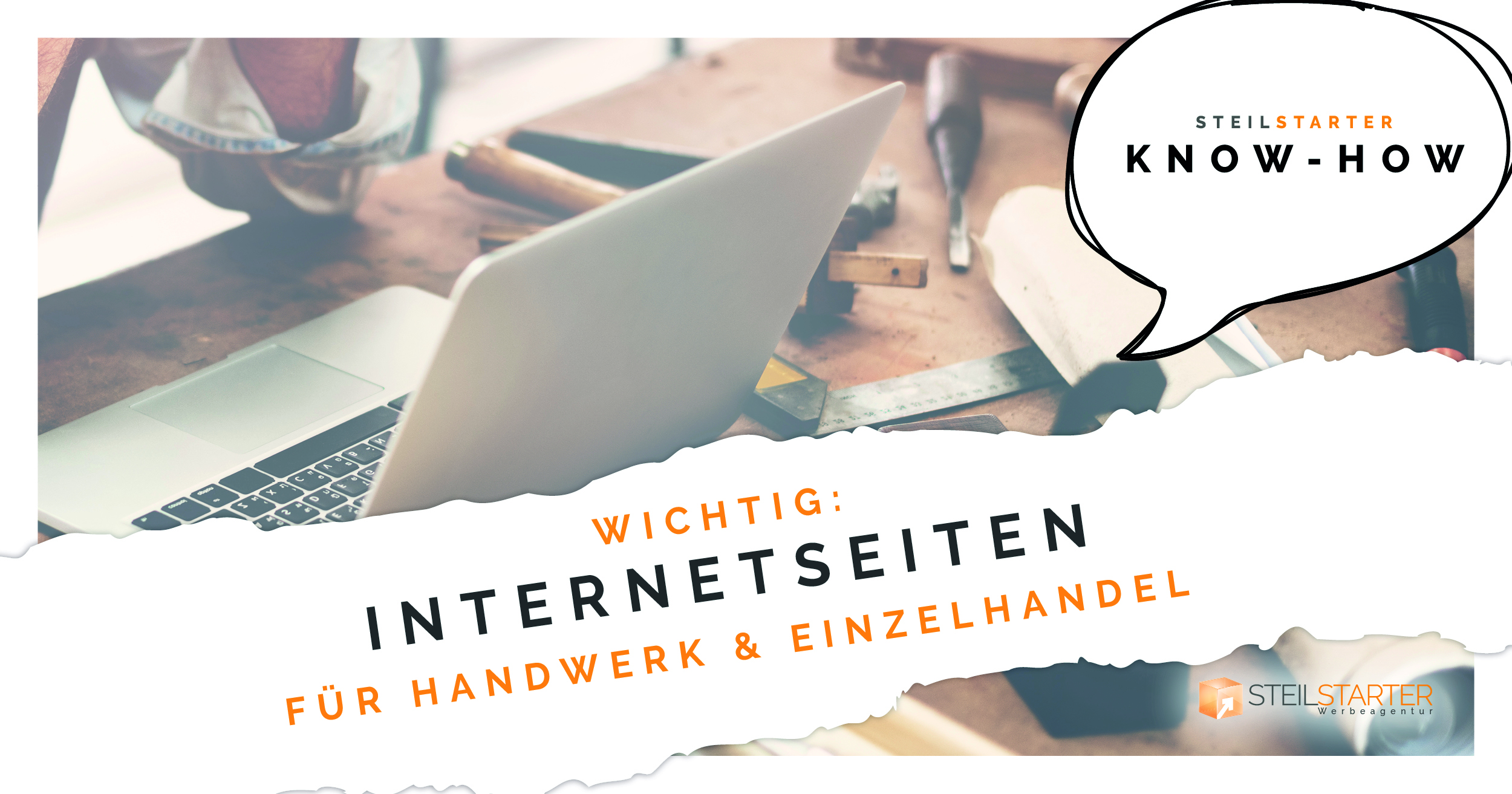 Warum ist eine gut gemachte Website auch für das Handwerk und den Einzelhandel so existenziell?