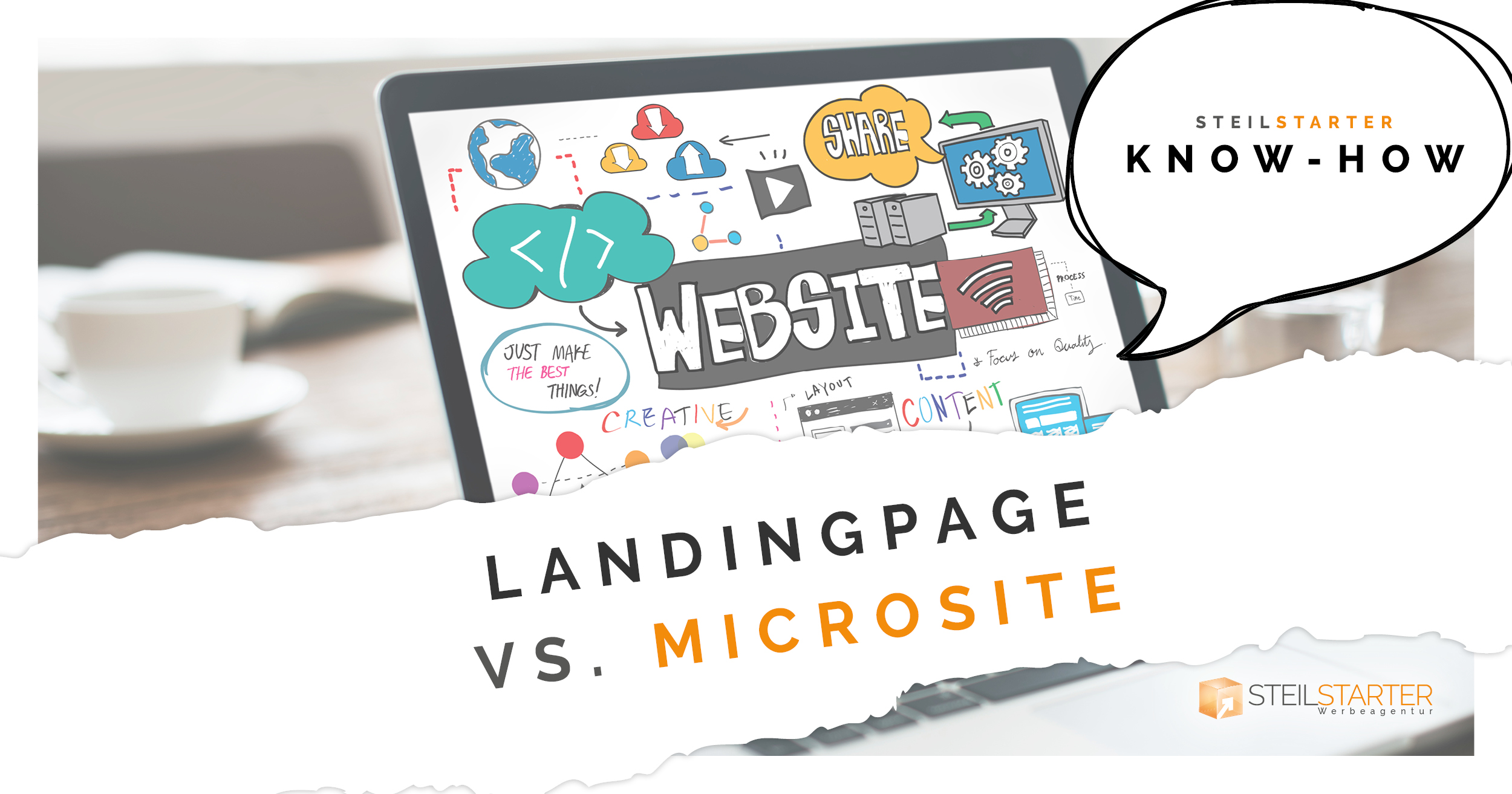Microsites vs. Landingpages: Wann ist was sinnvoll?