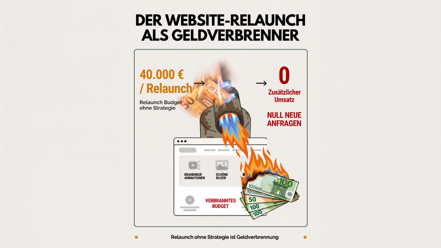 40.000 Euro für eine neue Website