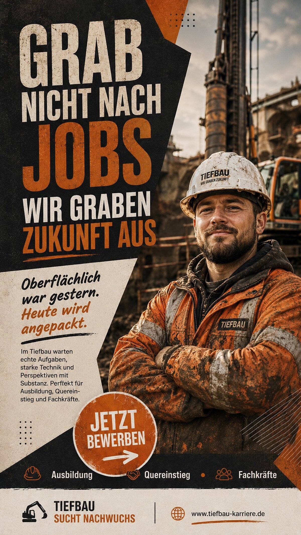 Grab nicht nach Jobs. Komm zu uns.